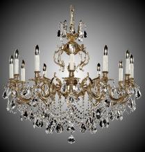 American Brass & Crystal CH9579-A-21S-PI - 12 Light Chandelier